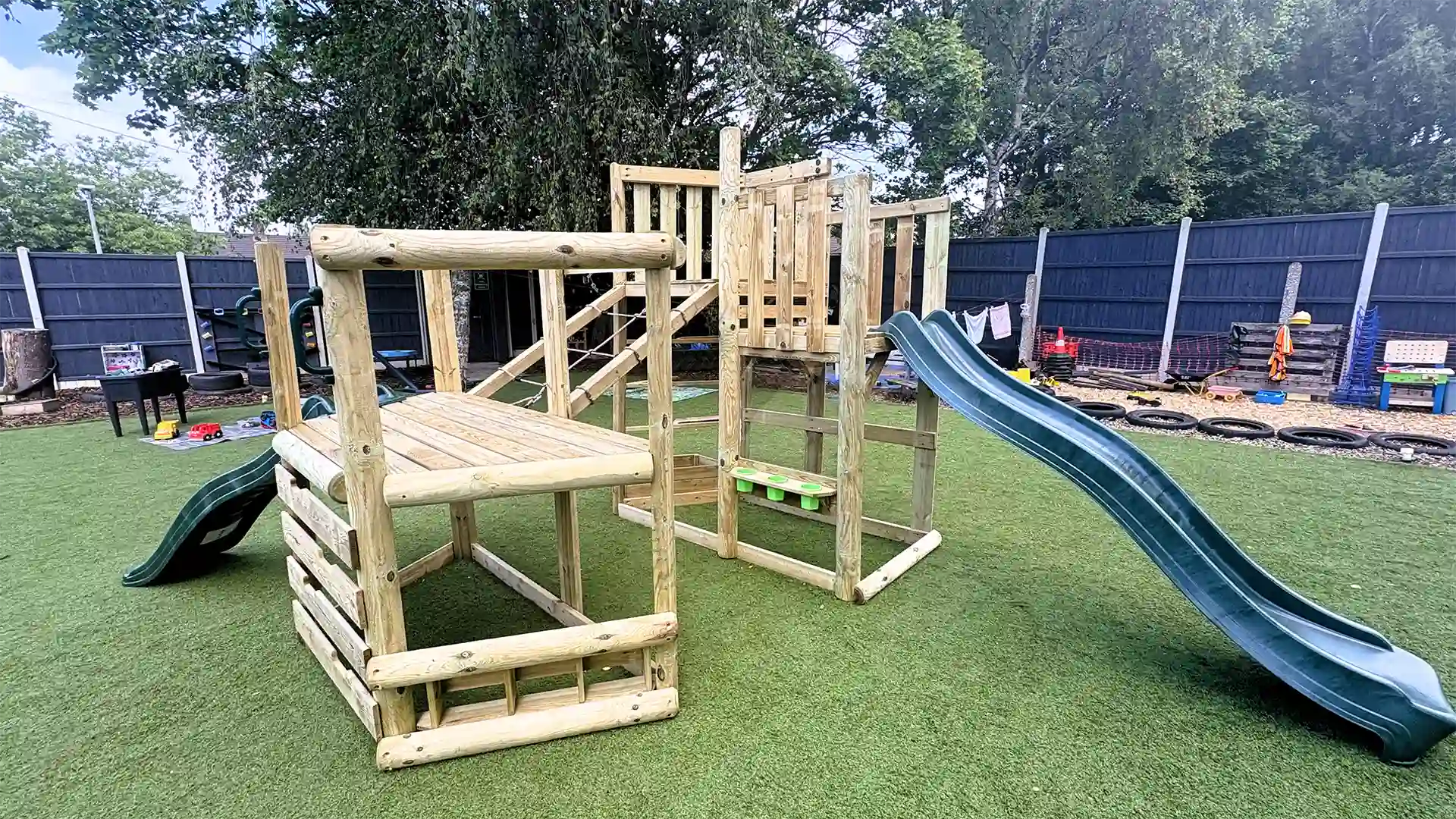 Physical Play - Children developing gross motor skills